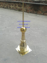 Pure copper decorative Lightning Rod Villa dedicated lightning rod 1 m 1 2 m 1 5 m specifications can be customized