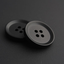 Black Coat Button Buttons Buttons for men and women upscale Western-style trousers Sub-suit Button resin Clothing Shirt Twist Buttoned Jacket