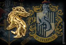 American Genuine Harry Potter Neighborhood Herchipac College Devil Pure Silver Gilded Badge Chest Stitch Chest