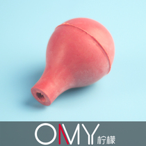 Red rubber suction ball Pipette suction ball Glass scale straw Suction ball 5ml 10ml
