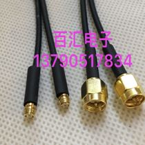 Microwave signal test connecting wire SMA SMP-JK switching line SMA male head inner screw inner needle transfer SMP female head