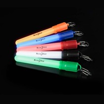 Niteize naai outdoor multi-function life-saving equipment signal lamp 8-shaped button fluorescent stick light flashing strip