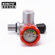 BONITO Qi Hao Jun factory direct nickel plated air breathing valve with pressure gauge