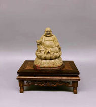 Maitreya Buddha ornaments Agarwood carvings Laughing God of Wealth Handicrafts Car ornaments Statues Buddha statues Home accessories