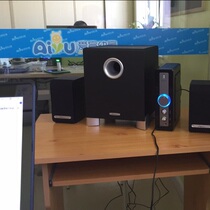 Edifier Walker X3 independent power amplifier 2 1 channel wooden computer speaker