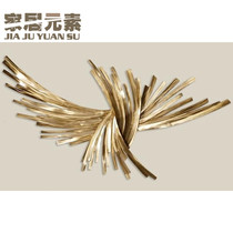 Modern Chinese creative art wall decoration fashion home decoration apartment model house wall wall decoration