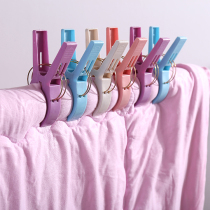 Thickened plastic quilt clothes large clip sheets clamped large household strong windproof clothes clip drying clip