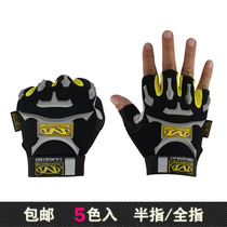 SEALs camouflage half-finger gloves Special Forces tactical gloves outdoor military fans non-slip riding gloves men