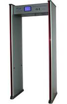 Six-zone LCD screen luxury exit security door Metal detector security device factory detection door