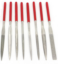  Super hard wear-resistant diamond sand small file Steel file Assorted woodworking alloy file Triangle semicircle tool set