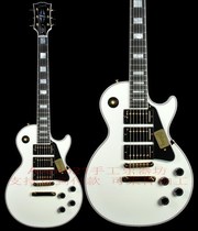 Customer Customized Gibsons Les Paul Custom Pickup White Electric Guitar