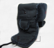 Old style 06 ground handling suede cap country goods Lei Feng cap fire head cotton cap Northeast ski hat grey
