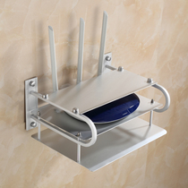 New three-layer router bracket digital TV set-top box bracket space aluminum storage rack wall-mounted