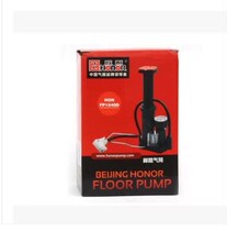 Mountain bike Ouanai mini high pressure portable pump with barometer Anglo-American mouth Universal special offer