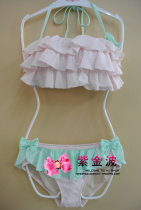 Lan Zhuoli 31010022 very girl * romantic LOLITA chest split swimsuit spot Special