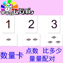 Number of dots number of cards number of pairs compared with autistic stunted childrens years of jigsaw puzzle cards