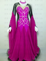 Luxury ballroom dance new national standard performance dress dance dress modern dance dress Waltz dance dress