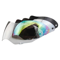  Jiades GDR310 off-road helmet anti-fog lens Transparent lens Tea black lens Silver-plated lens Color-coated lens