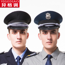Different style security hat Property mens large felt hat New security suit hat spring summer autumn and winter four seasons