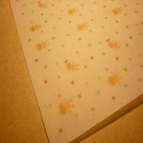 Small biscuit doll handmade soap box wax paper oil paper wrapping paper translucent handmade soap paper wrapping paper