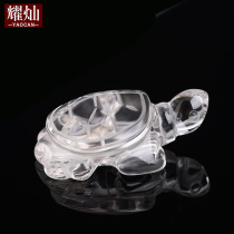 Yao Chan white crystal rich armor world decoration Xuanwu turtle mascot longevity lucky turtle gift