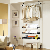 Clothes rack Clothes rack Clothes rack Floor-to-ceiling hanger Floor-to-ceiling bedroom shoe cabinet hanger combination