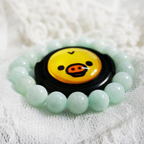  New soft girl small fresh girl bracelet handmade mint green macaron color Mashan jade lucky best friend bracelet