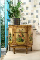 Rural style of the porch cabinet display cabinet decoration cabinet