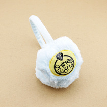 Shinee collective LOGO padded velvet warm earmuffs earmuffs earmuffs