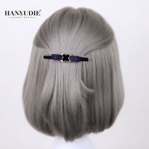 Hairpin back of the head clip headdress side bangs clip clover hair clip female top clip word clip simple clip