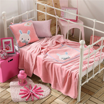 Cartoon Childrens Fun wind pillow blanket car office cushion pillow quilt dual-purpose lunch break blanket