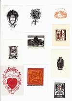 Italy-Zetti (Italo Zetti)-Mukou woodcut book collection ticket-10 co-production