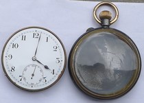1910Iron Shell IWC Pocket Watch 3060