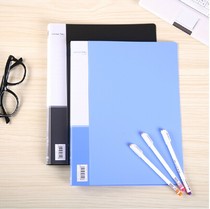 Zhuoran @ single strong clamp plus insert pocket A4 folder folder folder single strong clamp data sorting clip 5301