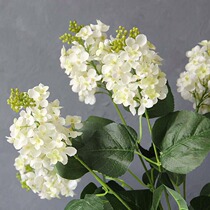 (Clearance 5 fold) Weizhi watercolor Goryo Hydrangea high-grade simulation flower silk flower wedding bouquet floral flower Flower insert