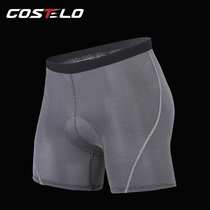 Riding pants men summer mountain bike shorts riding underwear women thick sponge silicone cushion bicycle breathable Universal