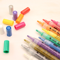 Handmade diy album accessories Writing drawing tools Acrylic raw material marker pen Paint pen Album album production