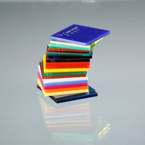 Special Plexiglass acrylic sheet PMMA Acrylic swatch color translucent brown matte