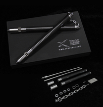 Xuan Nunchaku self-defense combination diy nunchaku titanium alloy practical innovation Bruce Lee two sticks