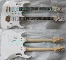 Customized IBANEZs-7V2 Double Head Electric Guitar