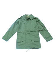 Foreign trade export version of French army windbreaker tribute satin fabric