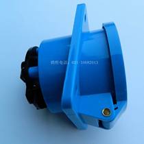 Industrial plug 16A charging socket forklift stacker charging plug three-eye plug charger socket