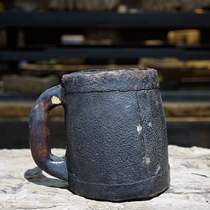 Bao pulp mouth cup oil run Wood bottle Zen vase classical flower collection Old Wood ancient rhyme decorative ornaments