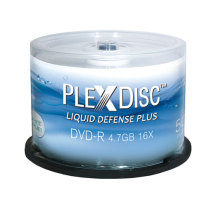 PlexDisc 16x 4 7GB DVD-R discs high waterproof scratch-resistant tai chan