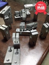 Cross connecting block Cross pipe clamp cross fixing clip aluminium piece fixed piece large cross type bearing clamp fastening buckle