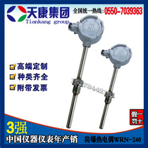 Anhui Tiankang Group Explosion Protection Thermocouple Activity Flange WRNK-430 Sheathed Thermocouple K Type