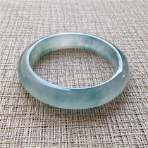 Laokeng Myanmar natural A cargo Jade jade bracelet ice seed floating green jade bracelet with certificate KQ017