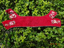 Hand-made embroidery seedlings embroidery pieces old embroidery National embroidery pine peach embroidery * flower embroidery piece 113