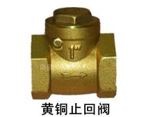 Brass check valve solar backstop valve 4 points 6 points 1 inch screw-up horizontal bezel type check valve