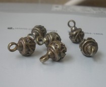 Ancient bronze button of Qing Dynasty old copper button ancient brass button accessories